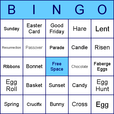 Bingo Card Template on Blank Bingo Card Template   Free Bingo Card Maker The